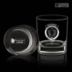 Buchanan Family Crest Engraved Whiskey Glass