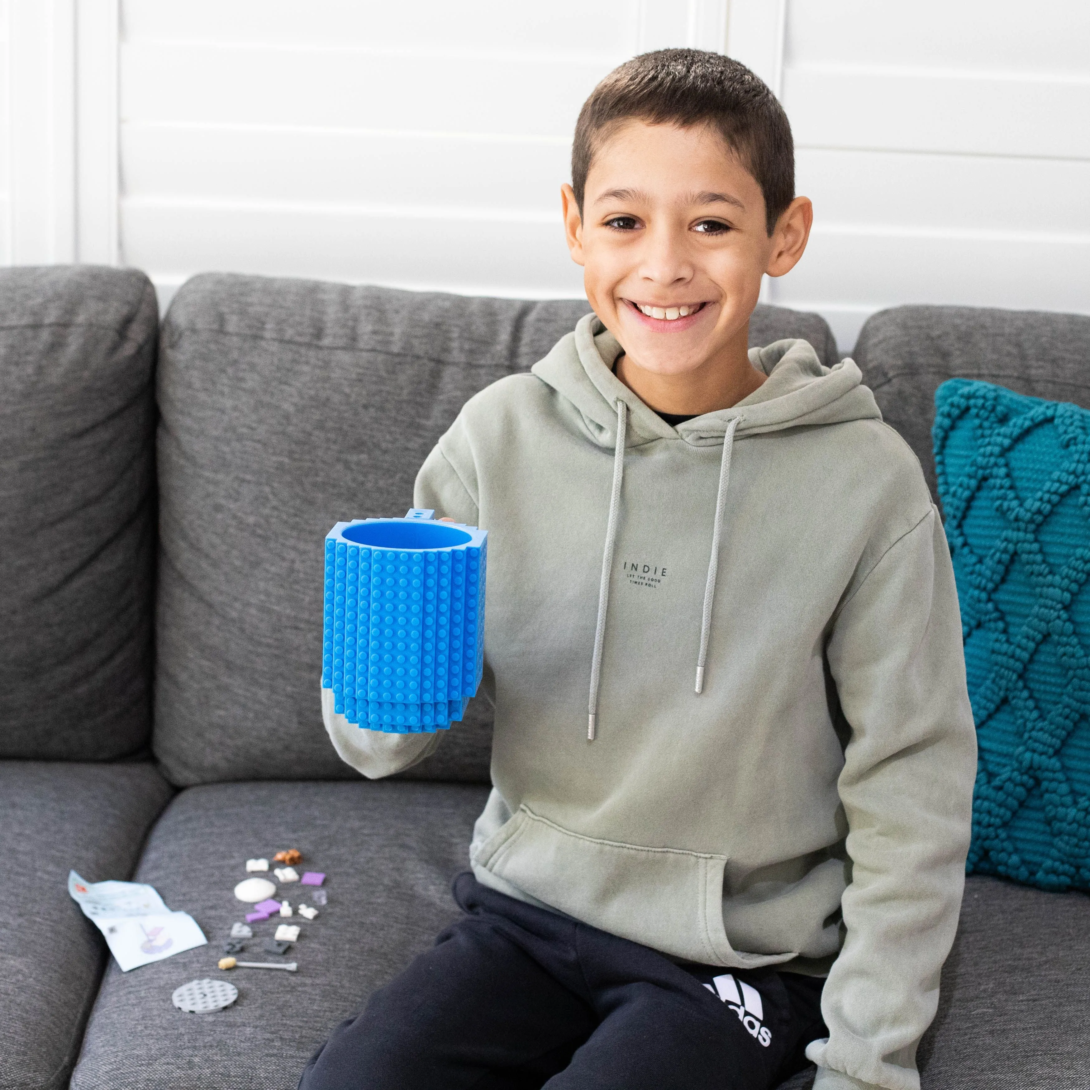 Build-on Brick Activity Mug