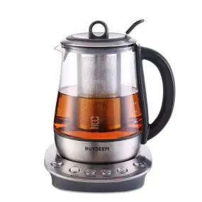 Buydeem K2423 Electric Tea Maker with Infuser, 1.2L