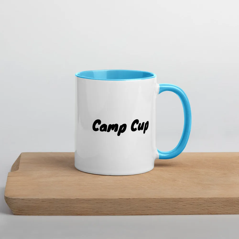 Camp Cup with Rainbow Woods Logo