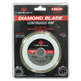 CARBORUNDUM Diamond Blade 105x22.23/20/16mm For Hard Tiles, Stone