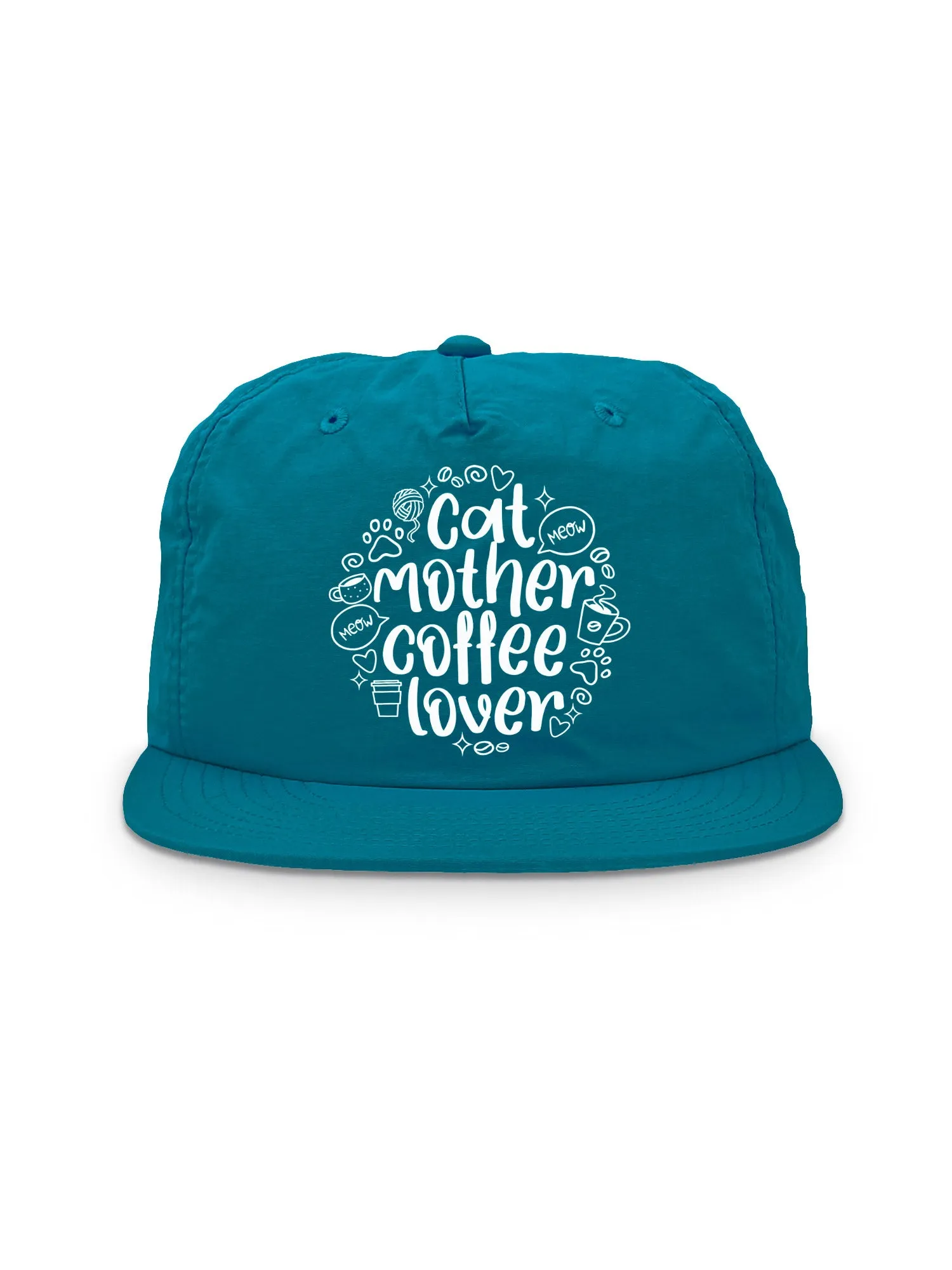 Cat Mother Coffee Lover Quick-Dry Cap