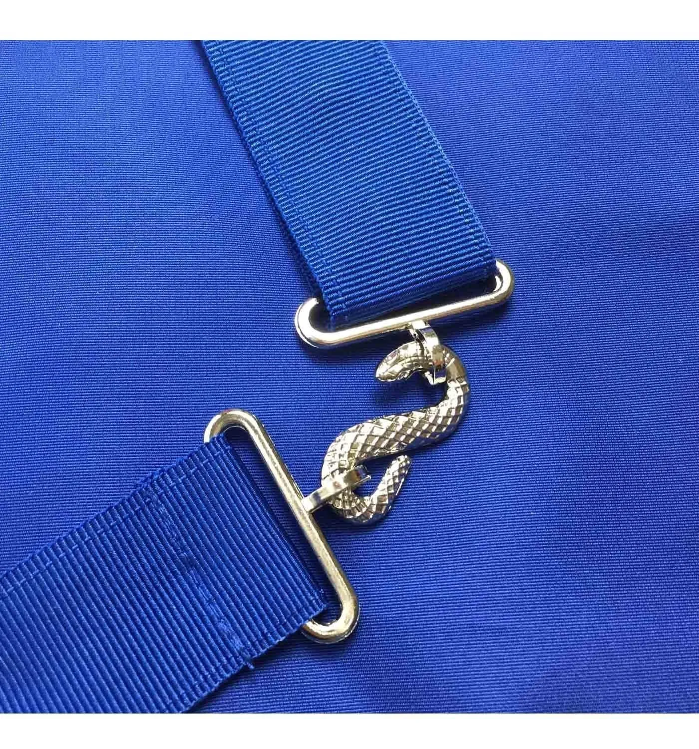 Chaplain Blue Lodge Officer Apron - Royal Blue