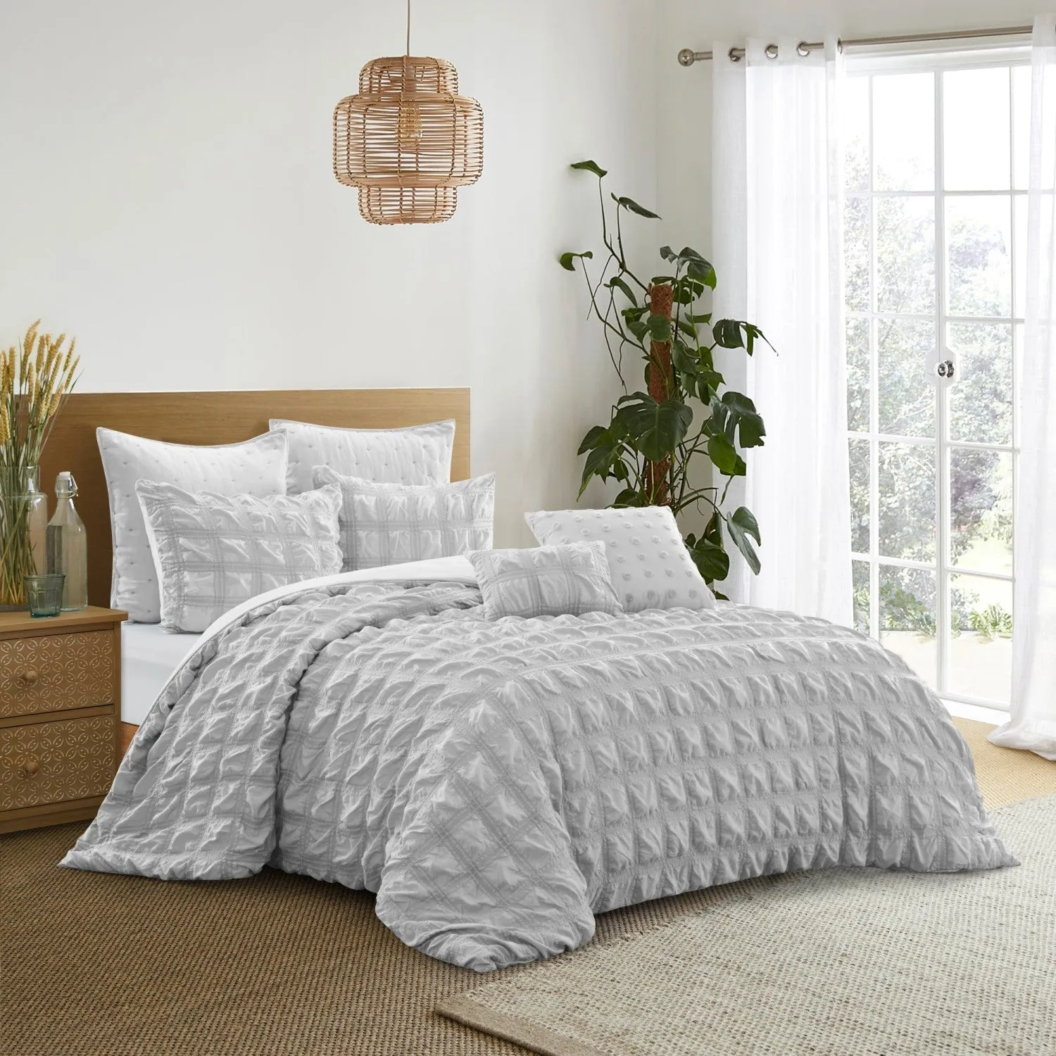 Checker Duvet Set