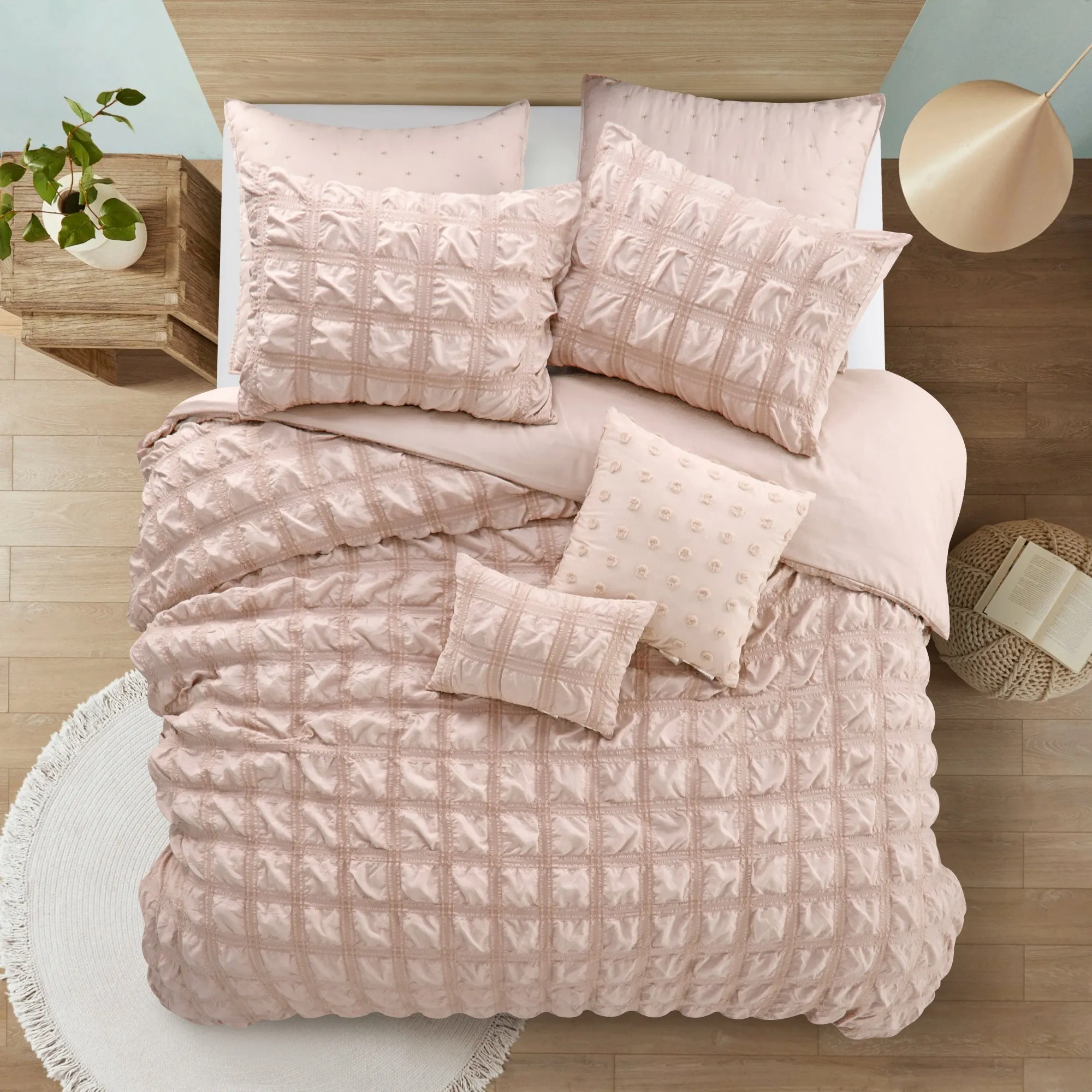 Checker Duvet Set