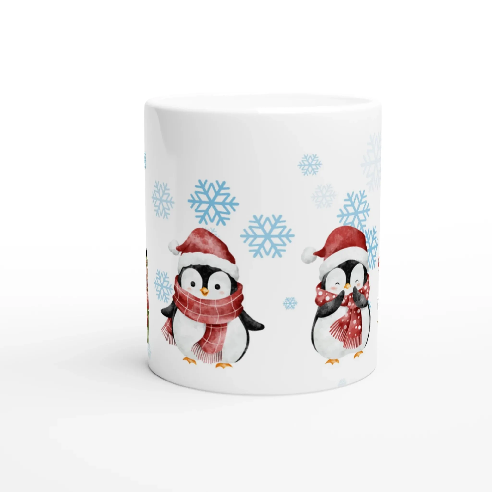 Christmas Penguins Mug | Cute Holiday Mug