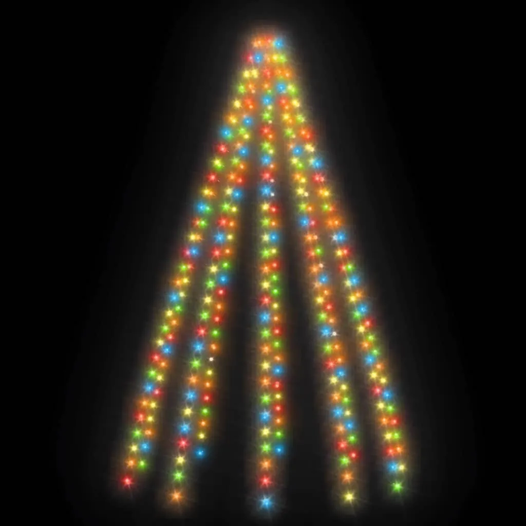 Christmas Tree Net Lights with 300 LEDs Colourful 300 cm