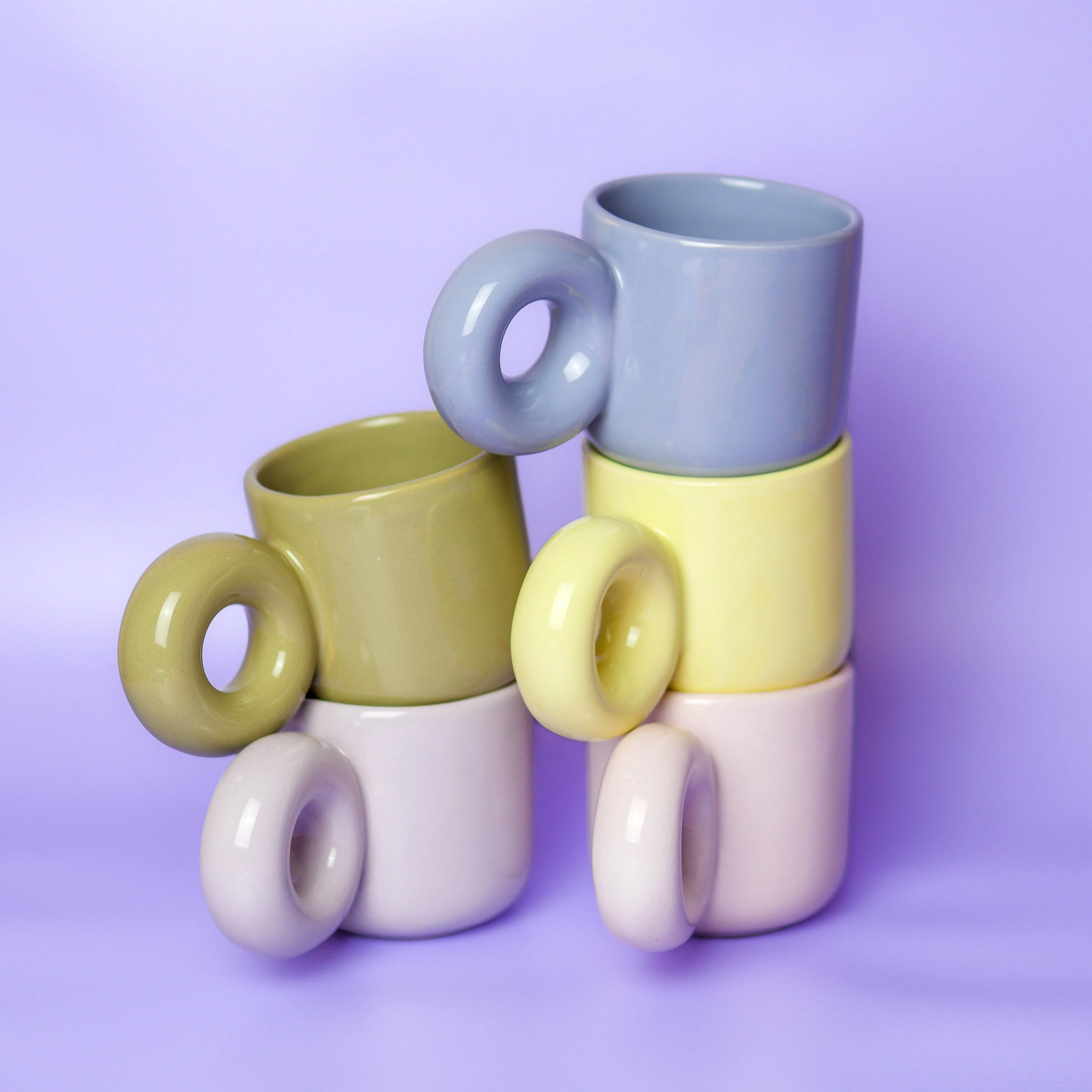 Chunky Mug Soft Yellow