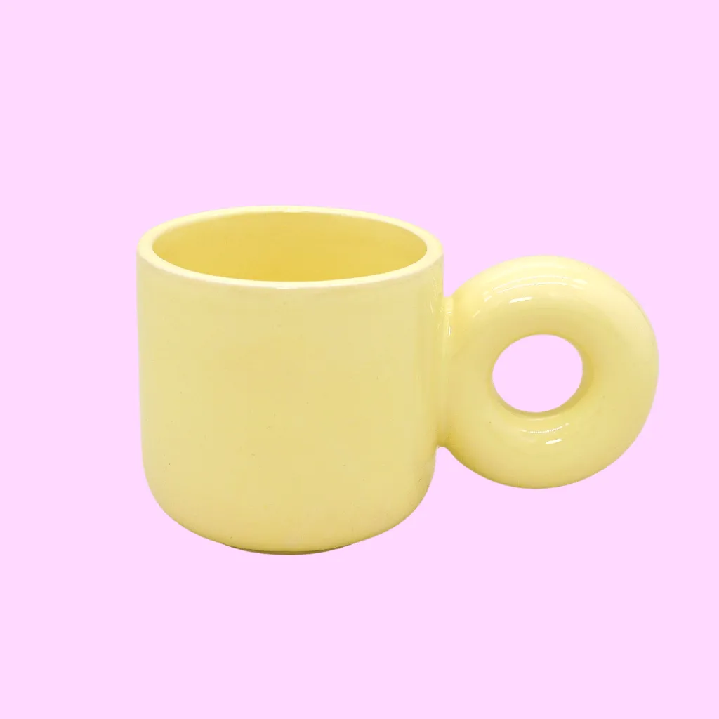 Chunky Mug Soft Yellow