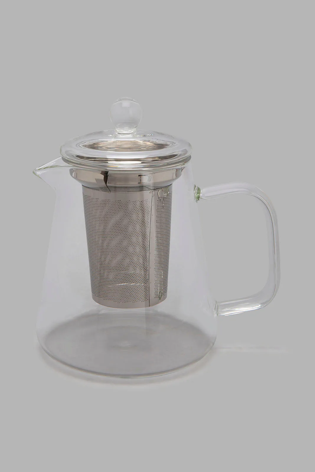 Clear Glass Teapot With Filter