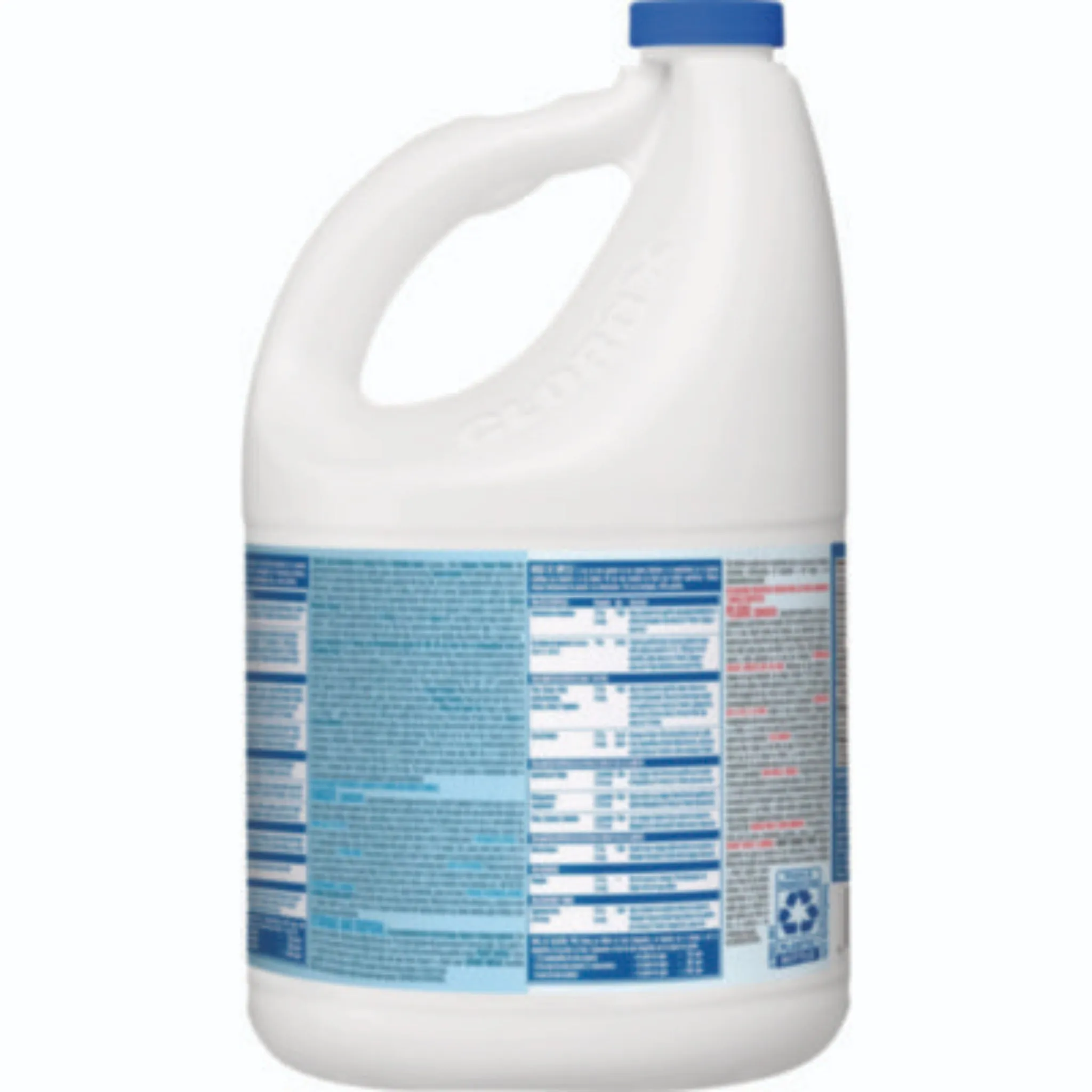 CLOROX SALES CO. CLO30966CT Concentrated Germicidal Bleach, Regular, 121 oz Bottle, Carton of 3