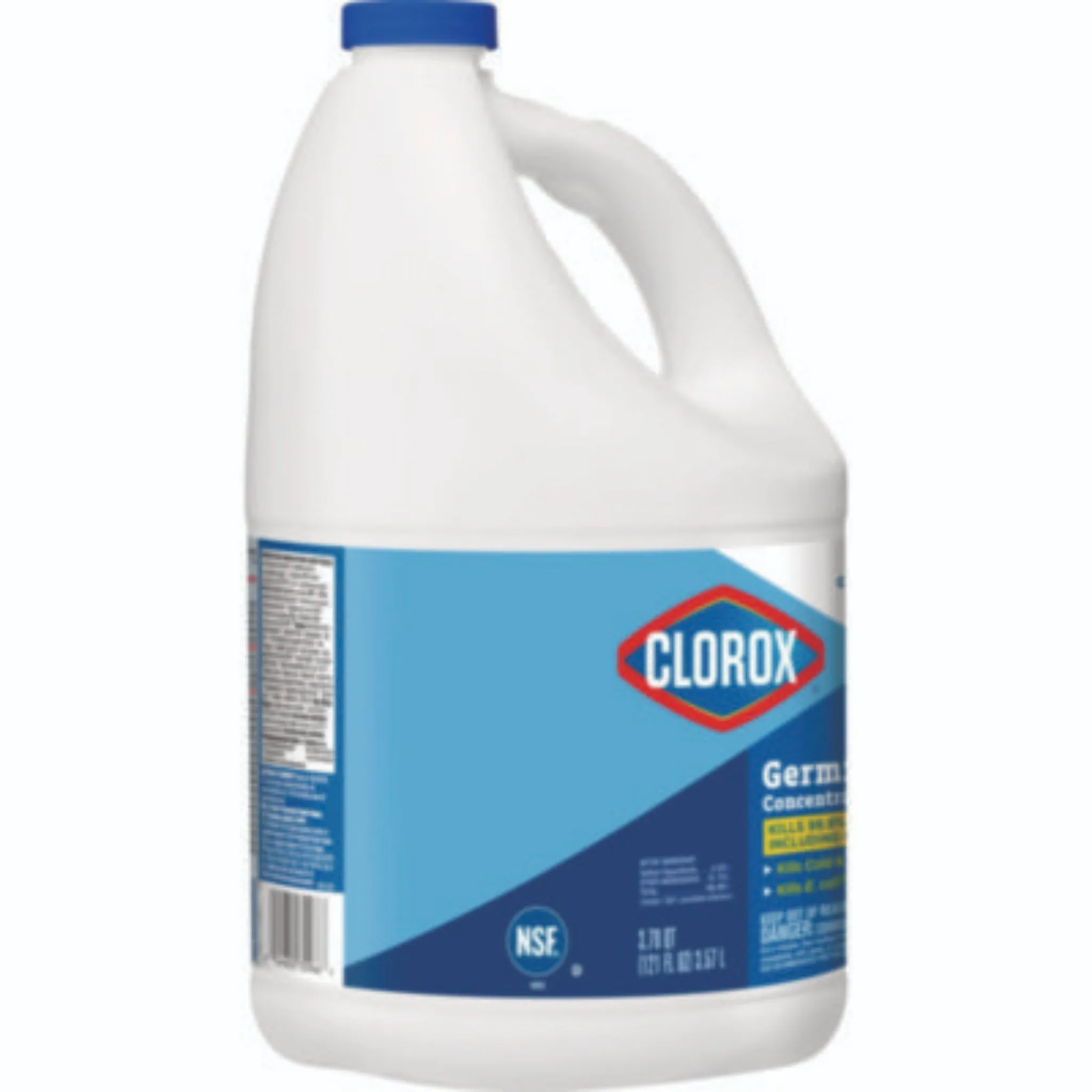 CLOROX SALES CO. CLO30966CT Concentrated Germicidal Bleach, Regular, 121 oz Bottle, Carton of 3