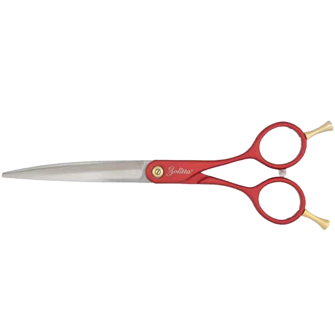 Colibri Super Curved Scissors Ruby Red 6.5 by Zolitta