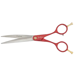 Colibri Super Curved Scissors Ruby Red 6.5 by Zolitta