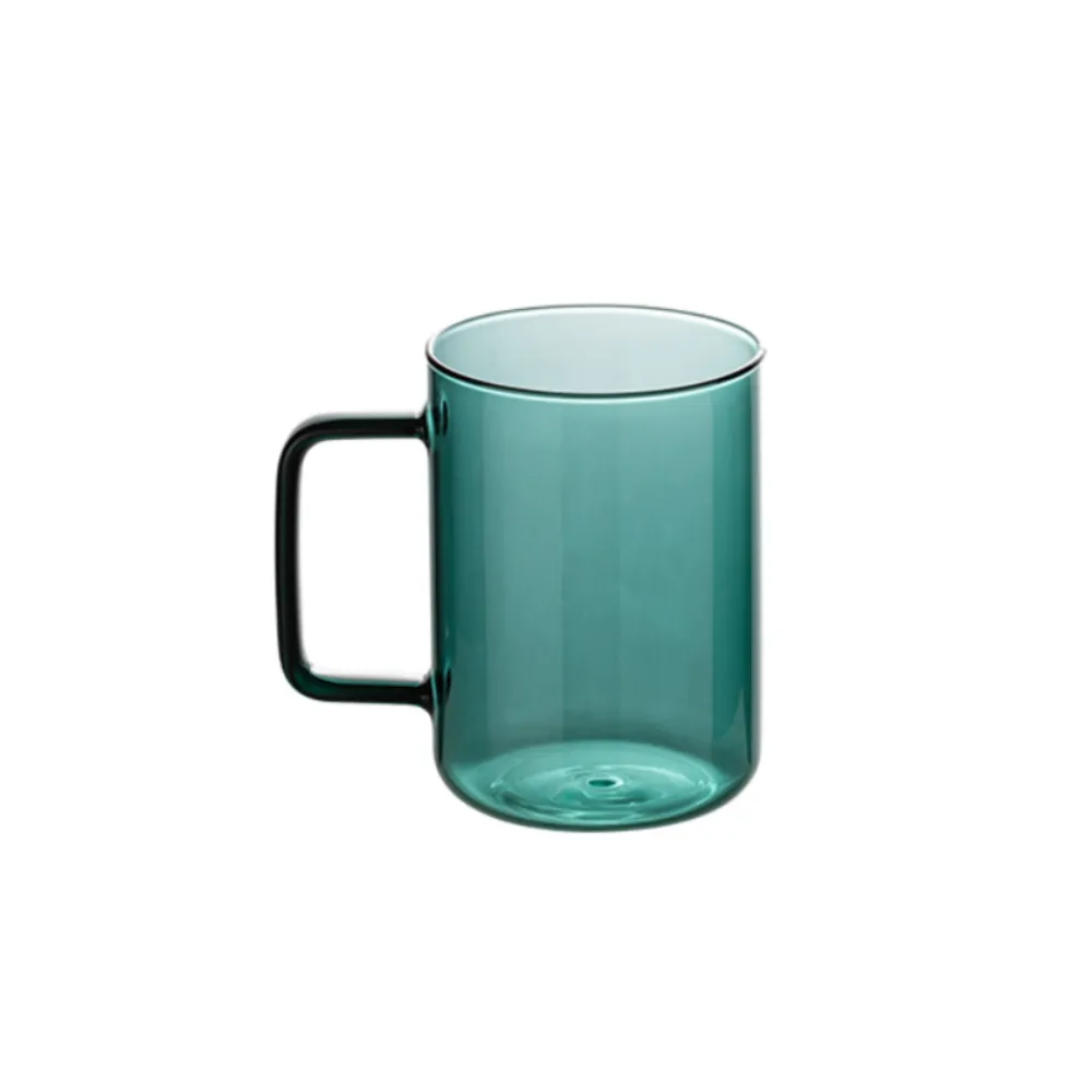 Colored Glass Mugs