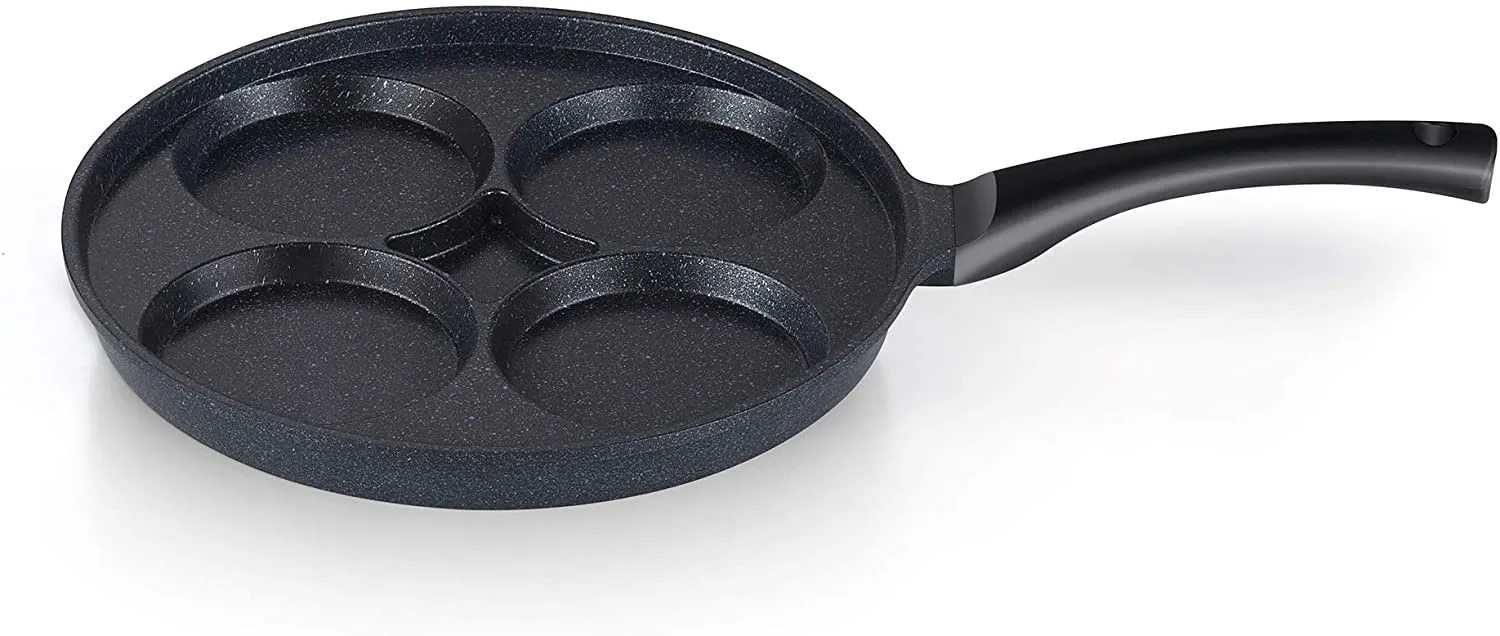 Cook N Home Marble Nonstick cookware Saute Fry Pan, 11" 4 Cup Egg Made in Korea