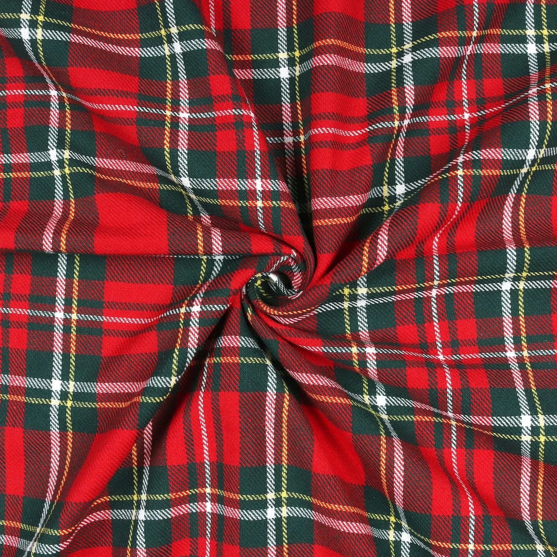 Cotton Christmas Check Free Size with Adjustable Buckle - Apron, Pack Of 1