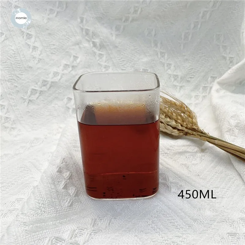 Creative glass mug Transparent Double Walls Glass