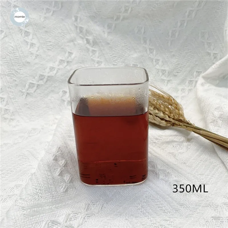 Creative glass mug Transparent Double Walls Glass