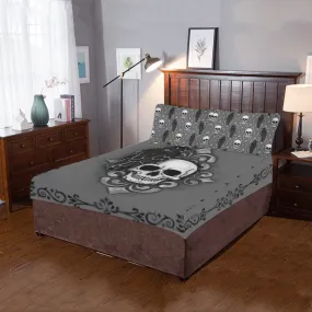 Crow & Skull Duvet & Pillow Shams