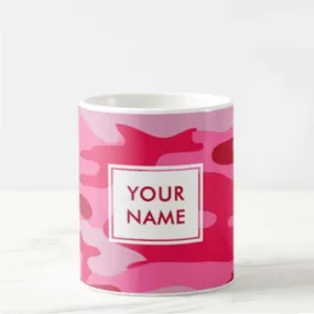 Customized Beautiful Mug - Pink Camo