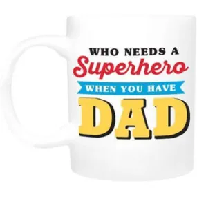 Dad Superhero Coffee Mug