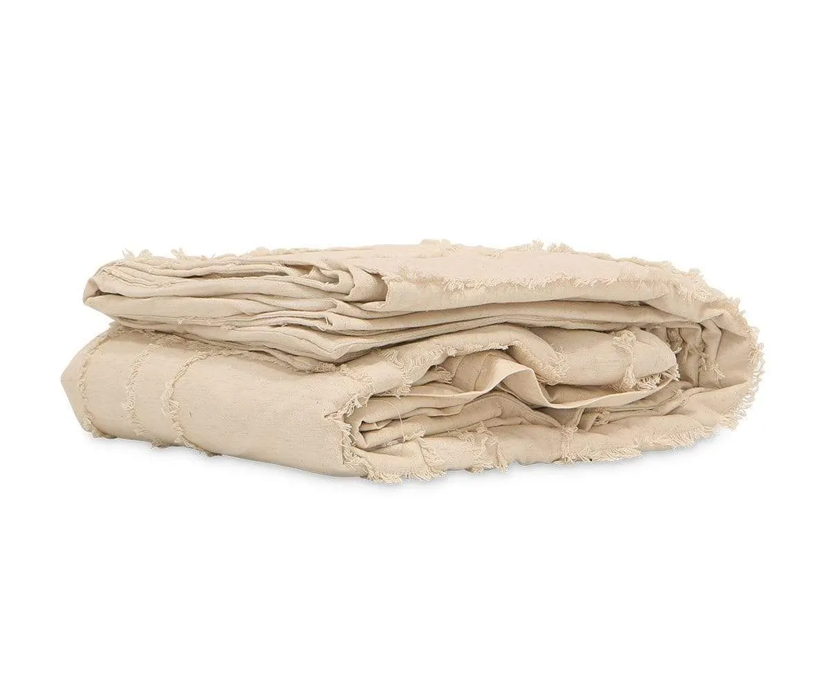 Dauda Duvet Cover   Shams Set - Beige