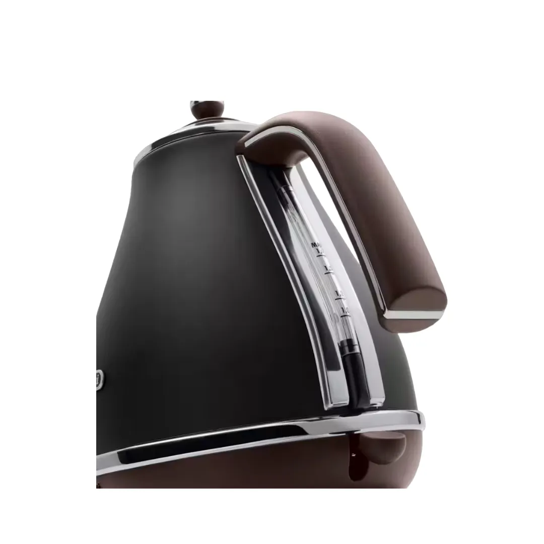 DeLonghi KBOV2001.BK 1.7L Icona Vintage Black Kettle