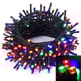 Desidiya® LED Rice Light for Decoration String and Series Light for Diwali Christmas Indoor Outdoor Decoration Bedroom Wedding, Birthday Party Patio,12 Meter 39 Foot (Multi)