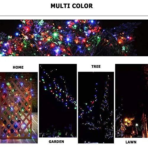 Desidiya® LED Rice Light for Decoration String and Series Light for Diwali Christmas Indoor Outdoor Decoration Bedroom Wedding, Birthday Party Patio,12 Meter 39 Foot (Multi)