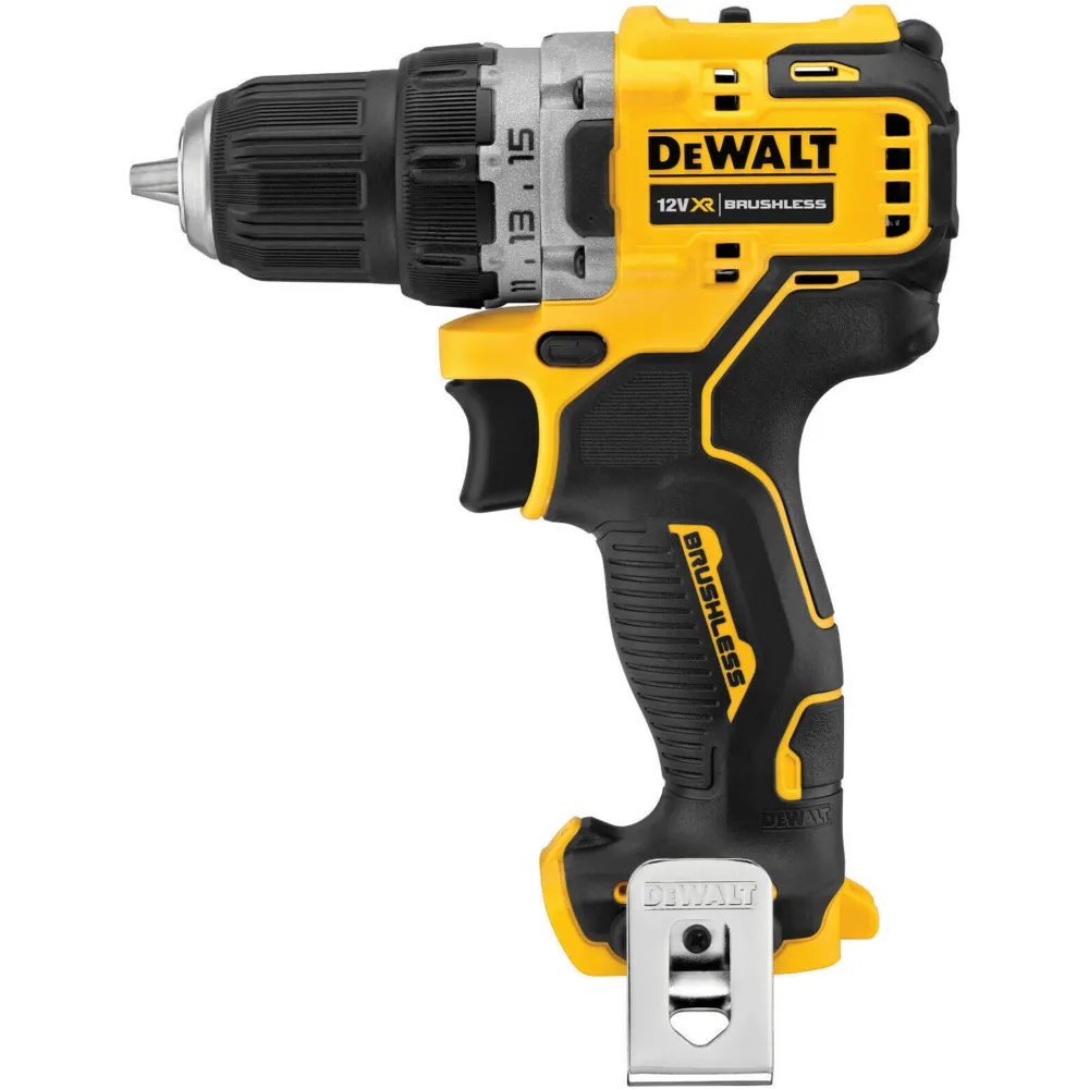 Dewalt DCD701N 12V Sub Compact Brushless Cordless Drill / Driver (Bare Tool)