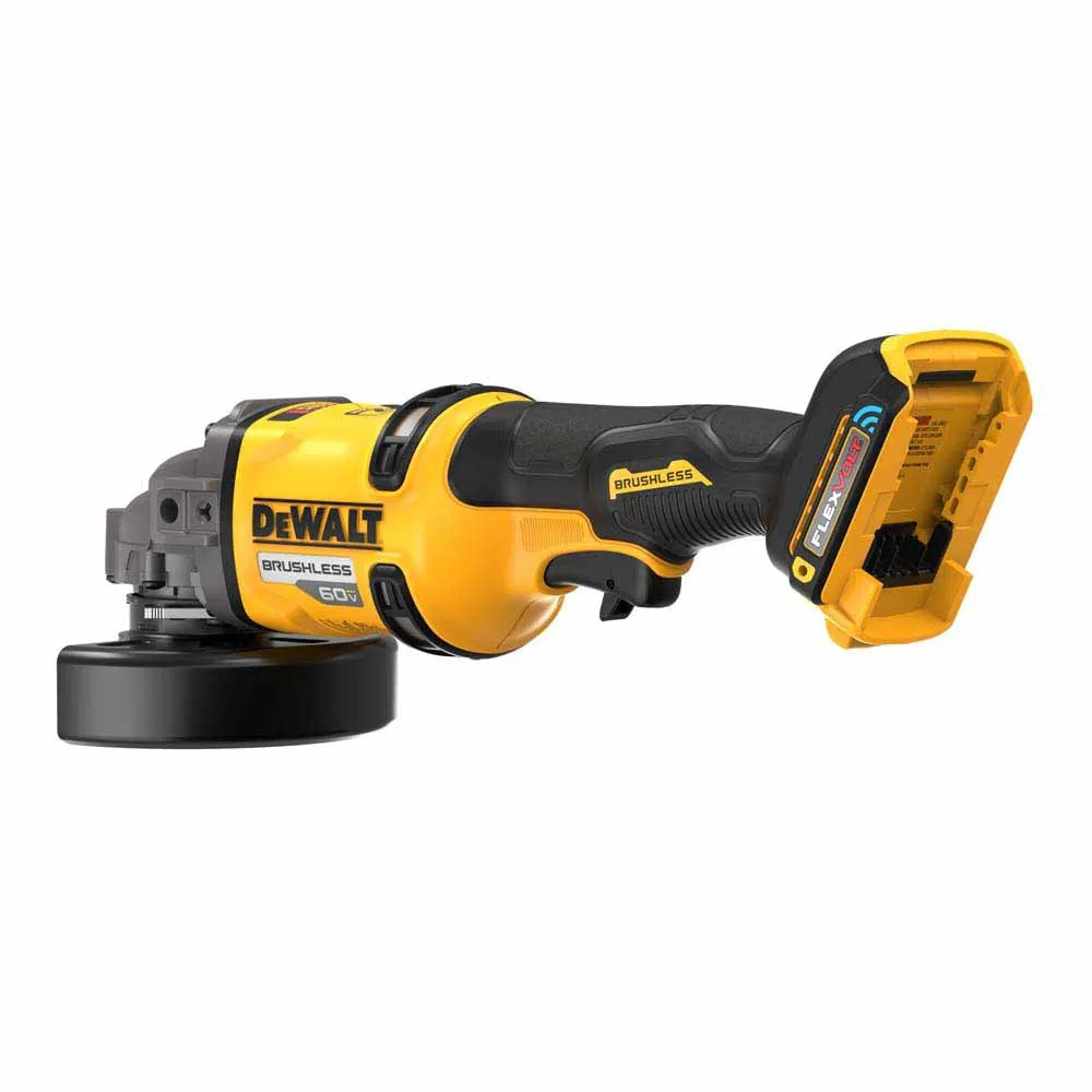 DeWalt DCG418SHDB DEWALT 60V MAX 4-1/2 "-6" Side Handle Detect Grinder (Tool Only)