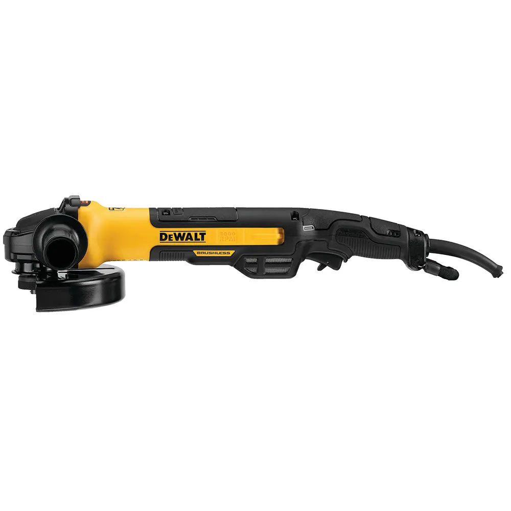 DeWALT DWE43840CN 1800W 7-Inch  Brushless Angle Grinder Rat Tail Kickback Break