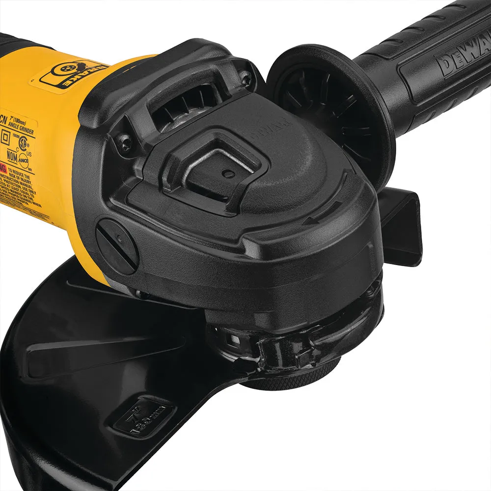 DeWALT DWE43840CN 1800W 7-Inch  Brushless Angle Grinder Rat Tail Kickback Break