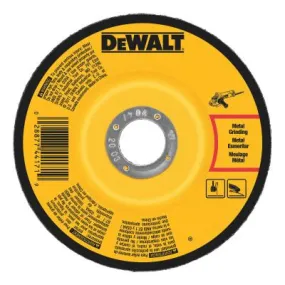 DeWalt® Type 27 Depressed Center Wheels, 4 1/2 in, A24R Grit, 13,300 rpm, Aluminum Oxide, DW4542