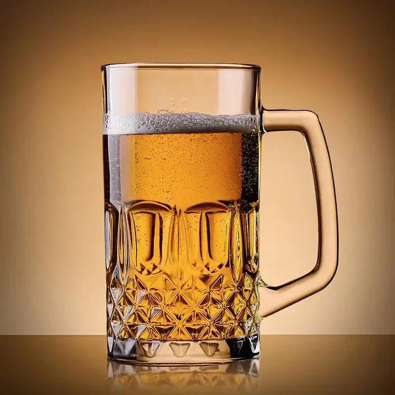 DIAMOND BEER MUG - SET OF 6