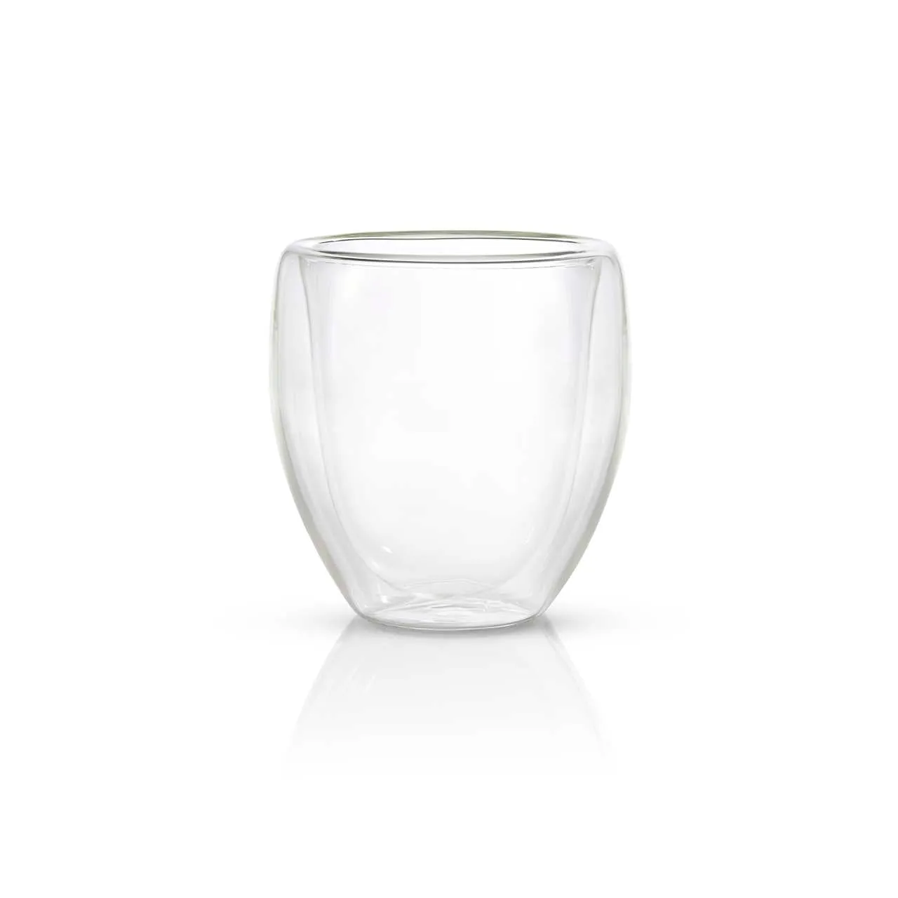 Double Walled Glass Cup 200ml - Set of 2