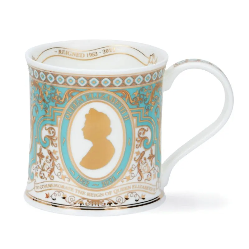 Dunoon Wessex Mug The Life and Reign of Queen Elizabeth II