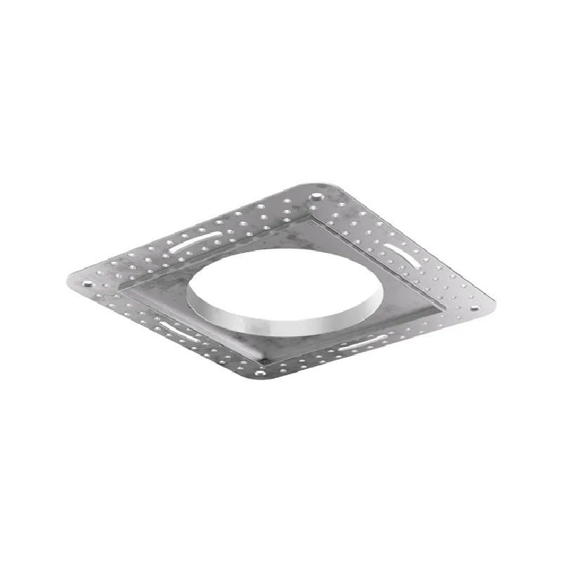 Elco EL4FMS 4" Square Flush Mount Trim Adapter