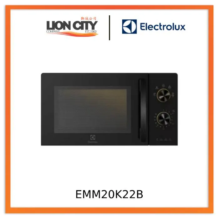 Electrolux EMM20K22B 20L Freestanding Microwave Oven