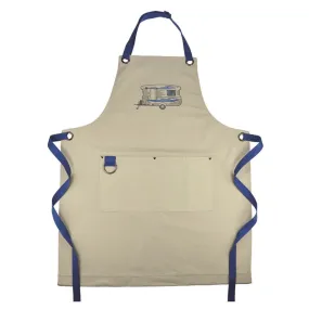 Embroidered Apron – Blue Caravan