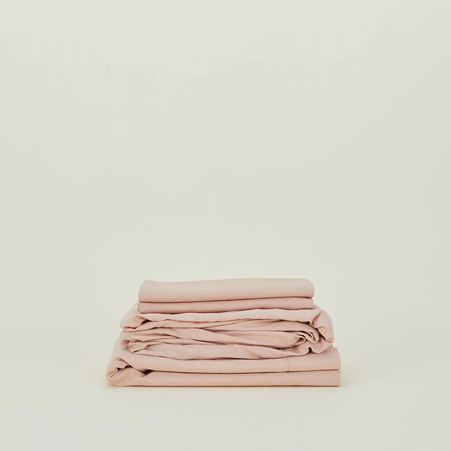 Essential Percale Sheet Set - Blush