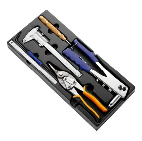 Expert By Facom E142401 6pce Measuring, Riveting & Cutting Plier Set