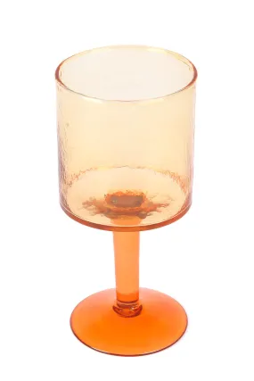 Farla Wine Glasses, Yellow/Orange