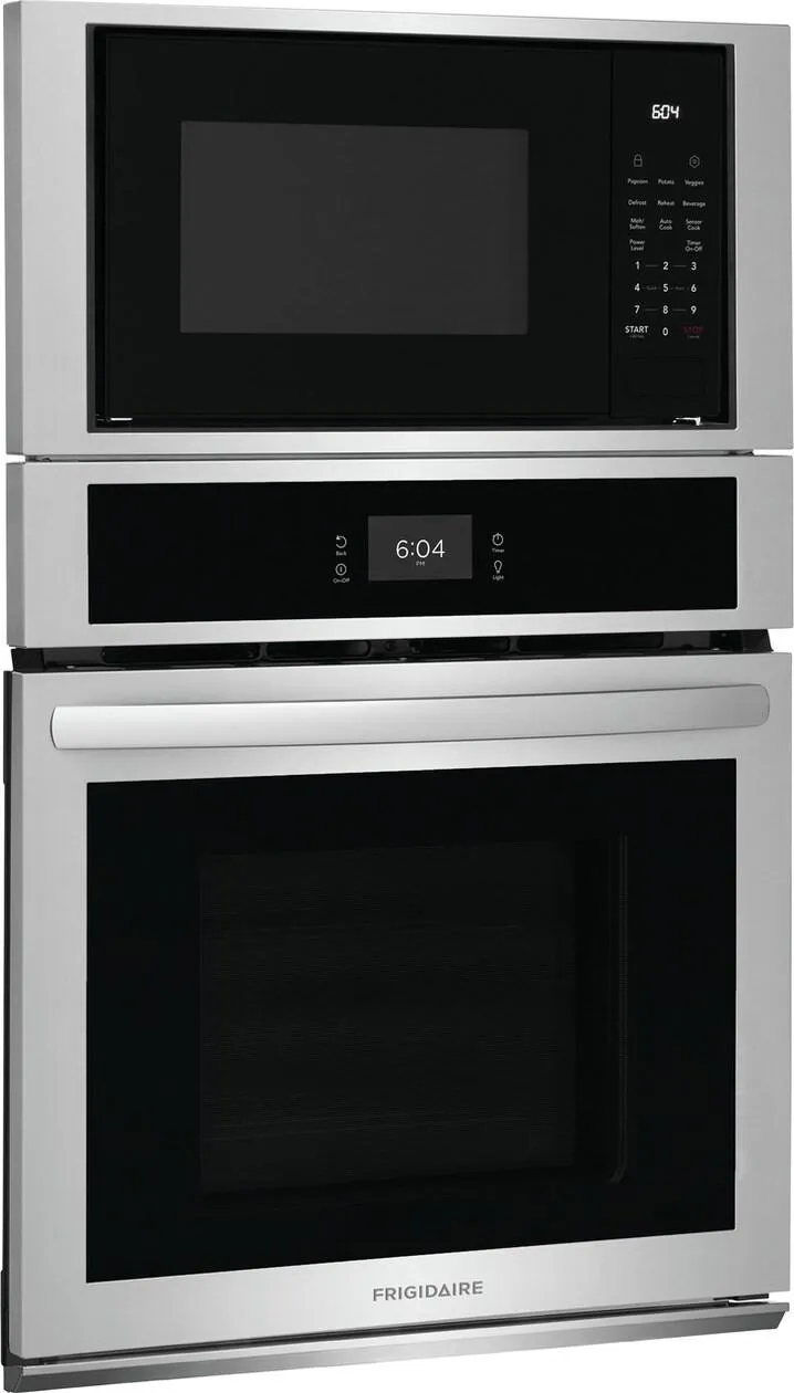 FCWM2727AS Frigidaire 27" Electric Wall Oven and Microwave Combination