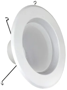 Feit Electric LEDR56B/950CA/MP/6 Recessed Downlight, 75 W, 120 V, LED Lamp, Aluminum, White, 6/PK :BX6: QUANTITY: 1