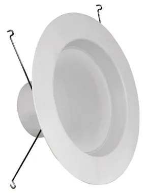 Feit Electric LEDR56HO/950CA Recessed Downlight, 17.2 W, 120 V, LED Lamp, White :EA: QUANTITY: 6