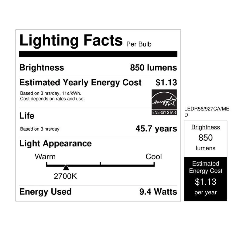 Feit Enhance PAR30 E26 (Medium) LED Bulb Soft White 65 Watt Equivalence 1 pk