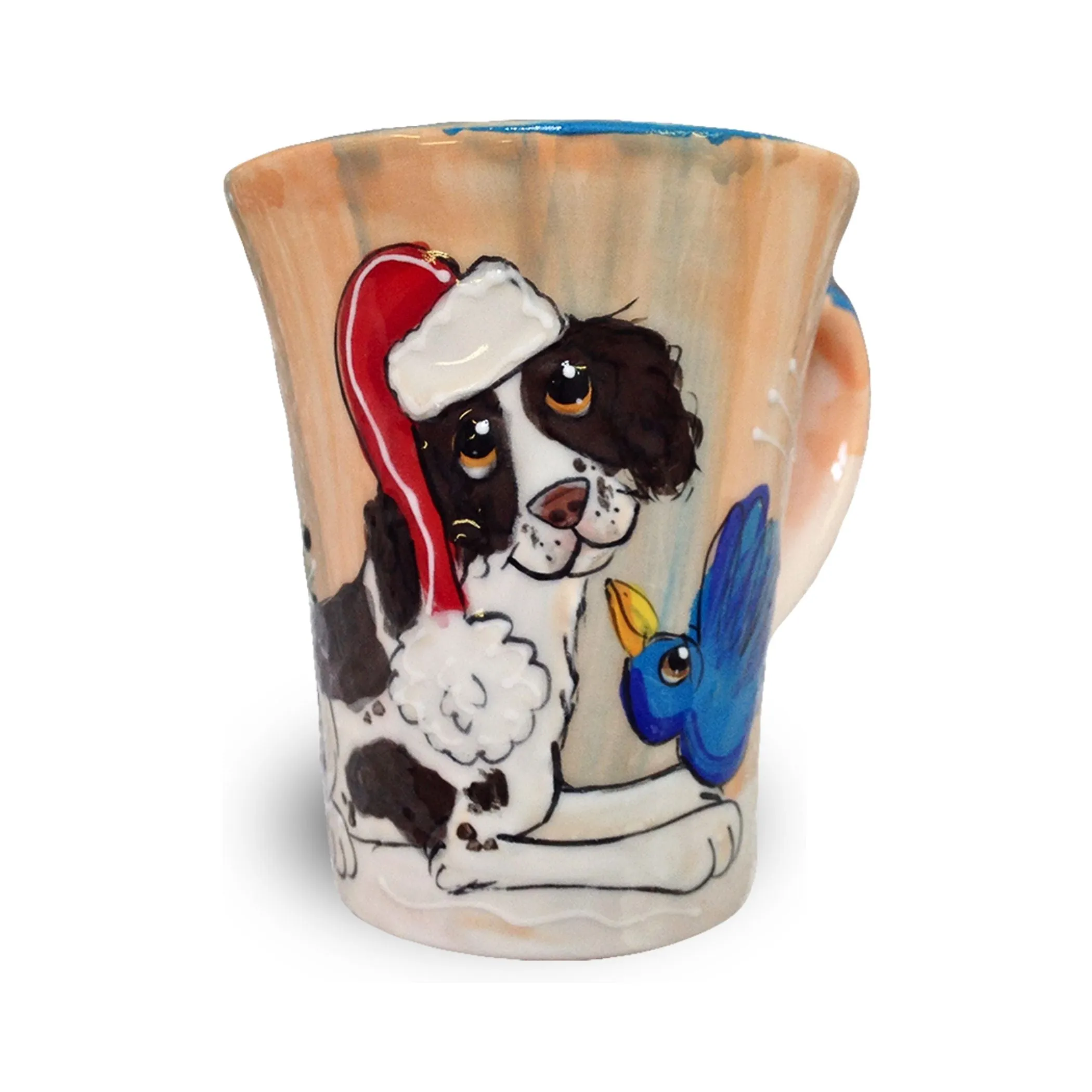 Festive Furry Friend Mug: English Springer Spaniel Christmas Edition