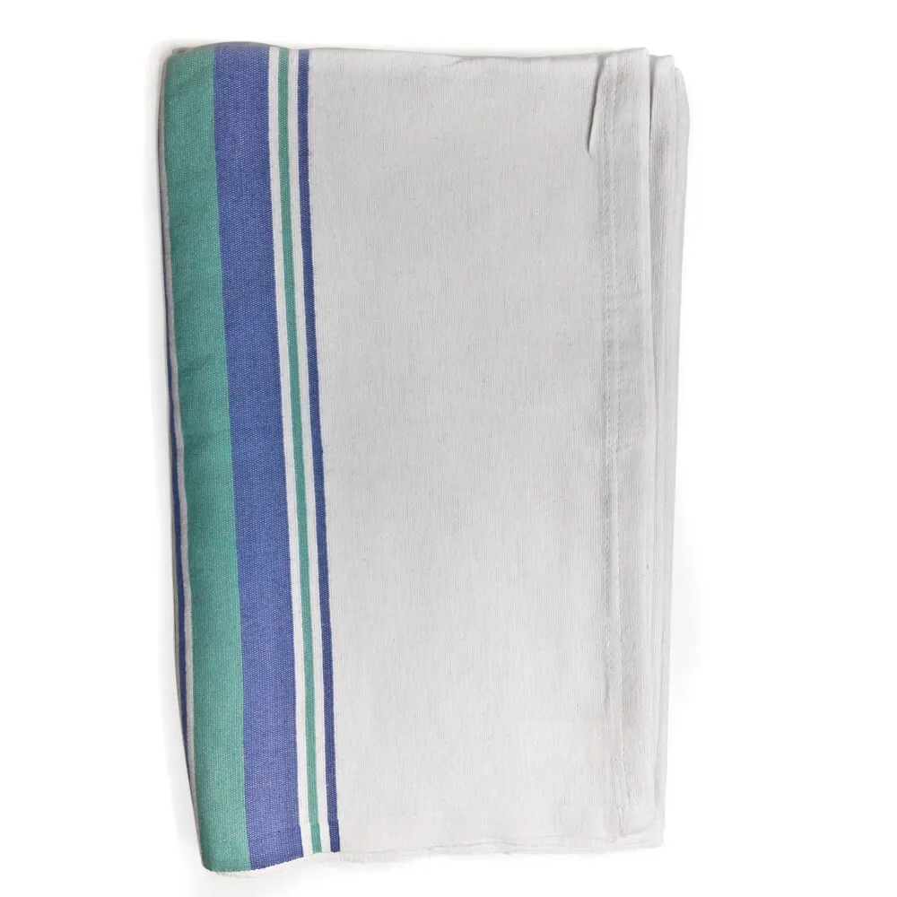 Flannel Blanket Blue Green